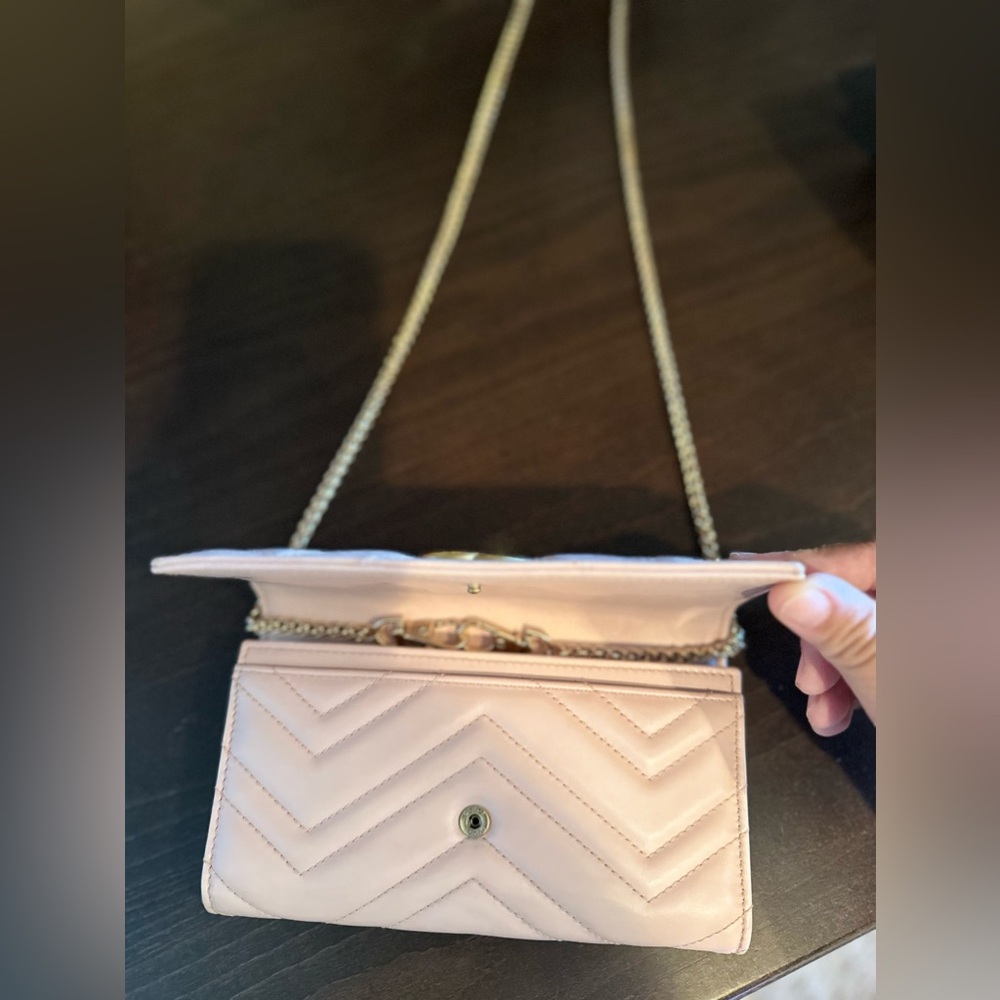 Gucci Pink Marmont Long Wallet - Picture 12 of 13